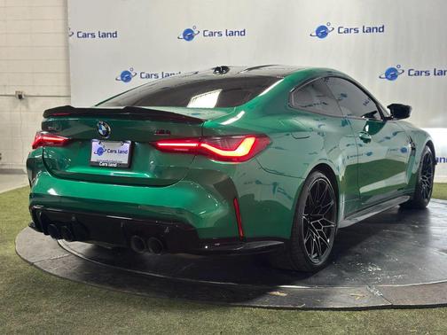 Isle of Man Green Metallic 2024 BMW M4 Competition xDrive