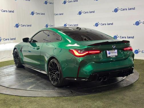 Isle of Man Green Metallic 2024 BMW M4 Competition xDrive