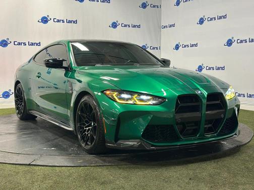 Isle of Man Green Metallic 2024 BMW M4 Competition xDrive