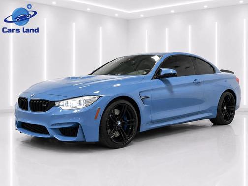 Blue 2015 BMW M4 Base