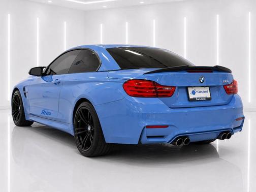 Blue 2015 BMW M4 Base