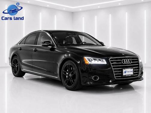 Black 2017 Audi A8 L 4.0T Sport