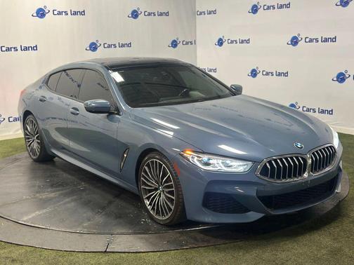 Barcelona Blue Metallic 2022 BMW 840 Gran Coupe i