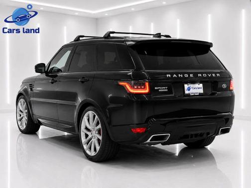 Black 2019 Land Rover Range Rover Sport Supercharged Dynamic