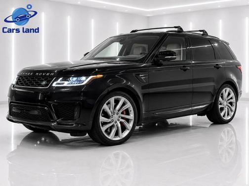 Black 2019 Land Rover Range Rover Sport Supercharged Dynamic