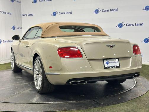 Beige 2014 Bentley Continental GT V8