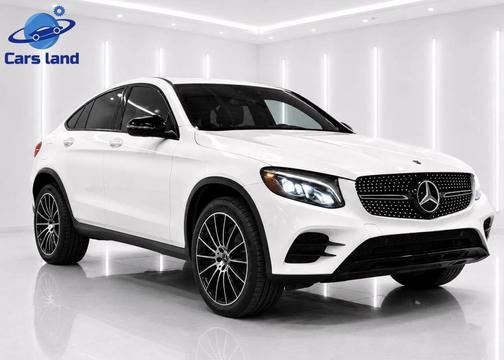 White 2019 Mercedes-Benz GLC 300 4MATIC Coupe
