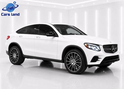 White 2019 Mercedes-Benz GLC 300 4MATIC Coupe