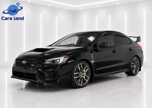 Crystal Black Silica 2020 Subaru WRX STI Limited w/Lip
