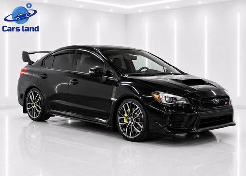Crystal Black Silica 2020 Subaru WRX STI Limited w/Lip
