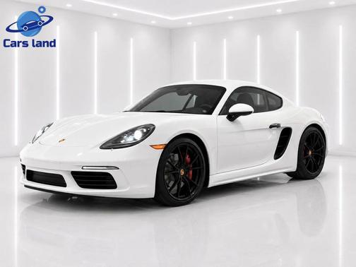 White 2018 Porsche 718 Cayman S