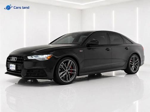 Black 2017 Audi A6 competition Sedan 4D