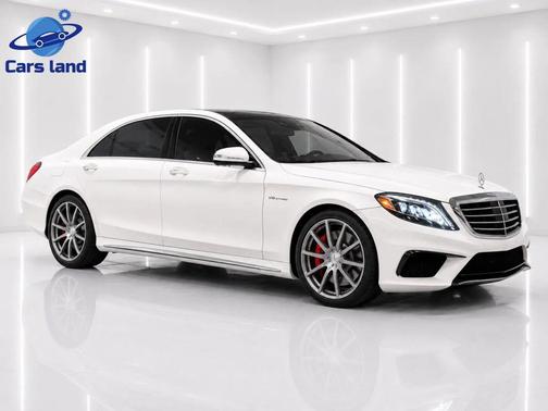 White 2015 Mercedes-Benz S-Class 4MATIC