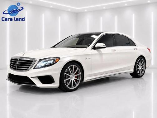 White 2015 Mercedes-Benz S-Class 4MATIC