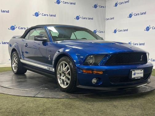 Vista Blue Clearcoat Metallic 2009 Ford Shelby GT500 Base