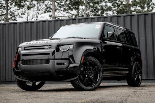 Santorini Black 2026 Land Rover Defender P400 X-Dynamic SE