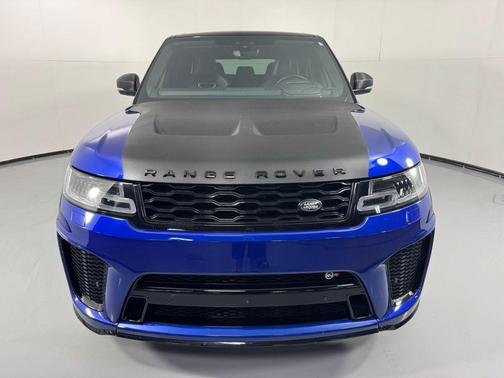 Estoril Blue 2021 Land Rover Range Rover Sport 5.0L Supercharged SVR