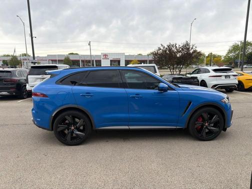 Ultra Blue 2023 Jaguar F-PACE SVR
