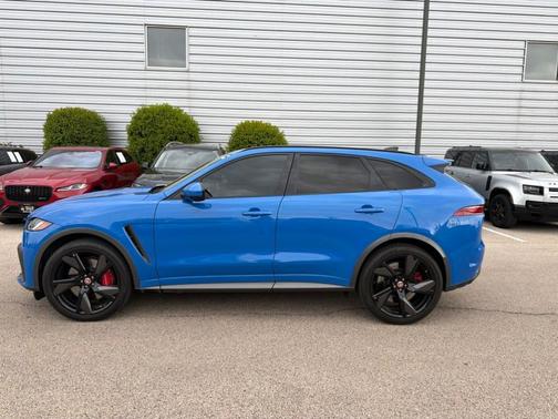 Ultra Blue 2023 Jaguar F-PACE SVR