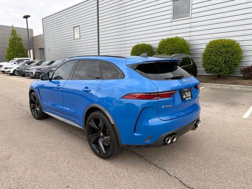 Ultra Blue 2023 Jaguar F-PACE SVR
