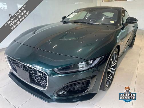 British Racing Green 2024 Jaguar F-TYPE R75