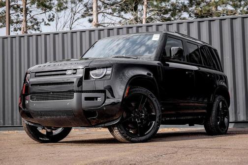 Santorini Black 2026 Land Rover Defender P400 X-Dynamic SE