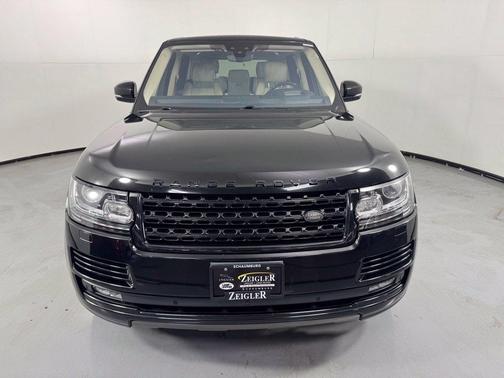 Santorini Black 2017 Land Rover Range Rover 5.0L Supercharged
