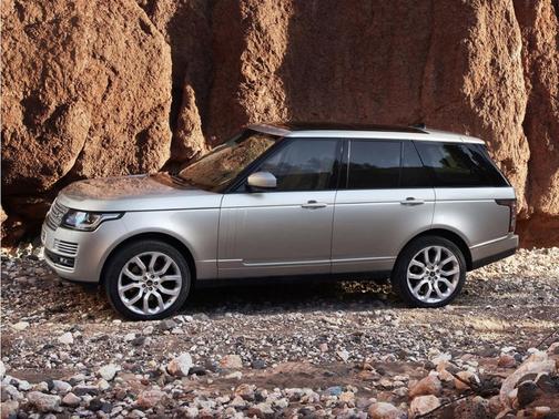 Santorini Black 2017 Land Rover Range Rover 5.0L Supercharged