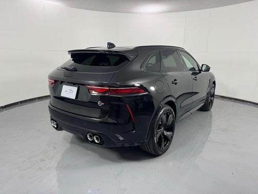Santorini Black 2024 Jaguar F-PACE SVR