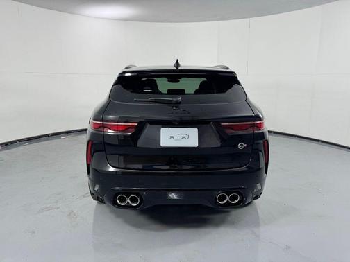 Santorini Black 2024 Jaguar F-PACE SVR