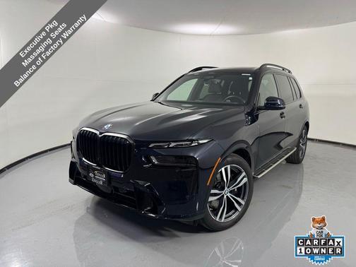 Carbon Black Metallic 2024 BMW X7 xDrive40i