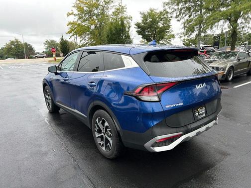 Sapphire Blue 2023 Kia Sportage EX
