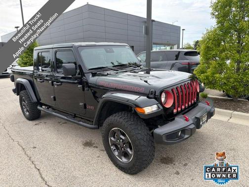 Black Clearcoat 2022 Jeep Gladiator Rubicon