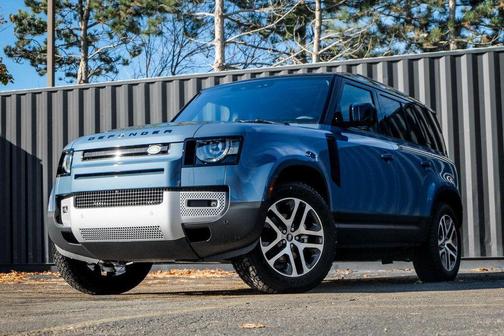 Tasman Blue 2025 Land Rover Defender P300