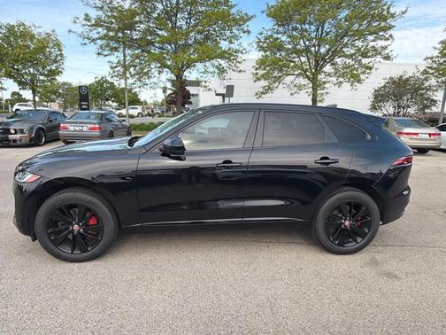 Santorini Black 2022 Jaguar F-PACE S