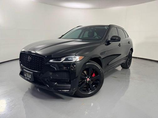 Santorini Black 2022 Jaguar F-PACE S