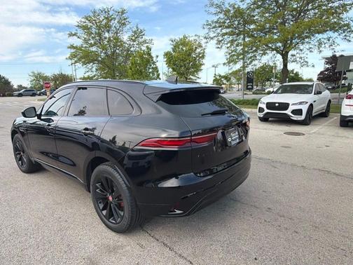 Santorini Black 2022 Jaguar F-PACE S