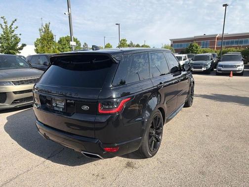 Santorini Black 2022 Land Rover Range Rover Sport HST
