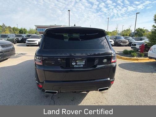 Santorini Black 2022 Land Rover Range Rover Sport HST