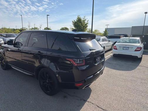 Santorini Black 2022 Land Rover Range Rover Sport HST