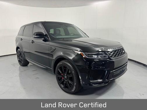Santorini Black 2022 Land Rover Range Rover Sport HST