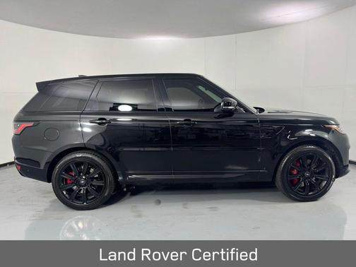 Santorini Black 2022 Land Rover Range Rover Sport HST