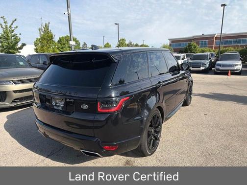 Santorini Black 2022 Land Rover Range Rover Sport HST