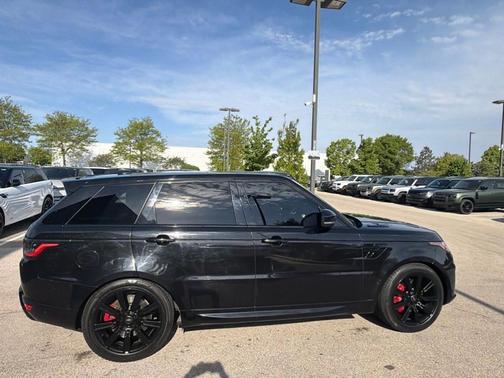 Santorini Black 2022 Land Rover Range Rover Sport HST