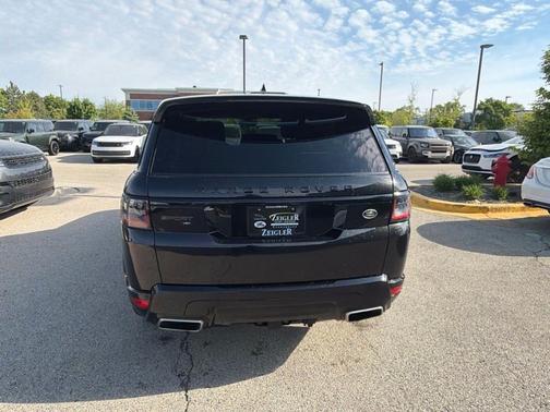 Santorini Black 2022 Land Rover Range Rover Sport HST