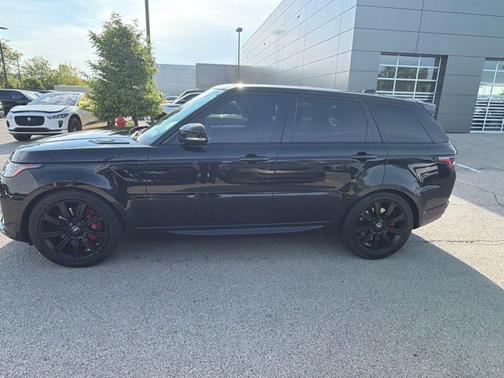 Santorini Black 2022 Land Rover Range Rover Sport HST