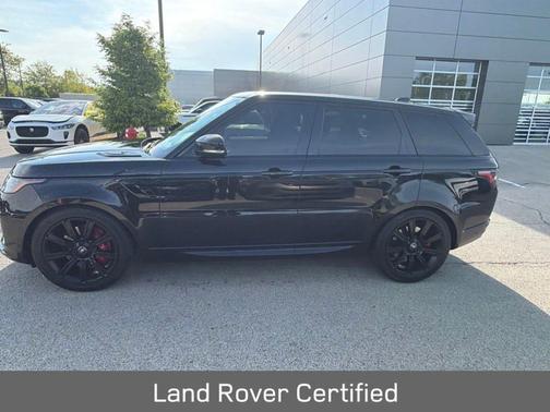 Santorini Black 2022 Land Rover Range Rover Sport HST