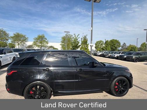 Santorini Black 2022 Land Rover Range Rover Sport HST