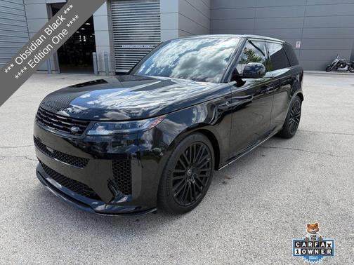 Obsidian Black In Gloss Finish 2024 Land Rover Range Rover Sport EDITION ONE