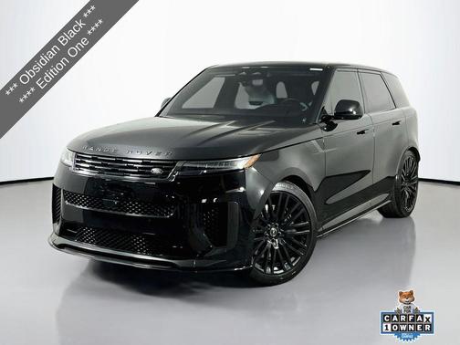 Obsidian Black In Gloss Finish 2024 Land Rover Range Rover Sport EDITION ONE